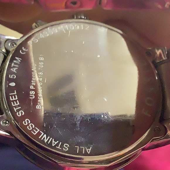 Fossil Dress Chronograph Silver Dial Men's Watch-FS4359 - Picture 7 of 11